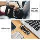 thumbnail image 2 of Key H, Portable Key Ring Izer Key H With Car Key Le Fits Keys (), 2 of 5