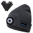 thumbnail image 2 of Los auriculares Bluetooth llevaron la tapa de la lámpara Iluminación corriente nocturna al aire libre Luz de advertencia intermitente azul roja, 2 of 7