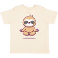 thumbnail image 3 of Inktastic Meditating Sloth Boys or Girls Toddler T-Shirt, 3 of 5
