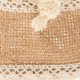 thumbnail image 4 of OUNONA 2Ud Cesta Decorativa De Lino En Khaki Para Uso En Bodas Y Almacenaje Práctico, 4 of 8