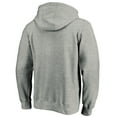 thumbnail image 3 of Men's Heather Gray Green Bay Packers Primary Logo Fitted Pullover Hoodie, 3 of 3