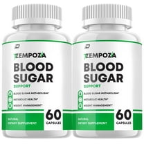 (2 Pack) Zempoza Blood Support Capsules - Zempoza Naural Dietary Supplement, Zempoza Sugar Support Capsules, Zempoza Pills, Zampoza, Zempoza Reviews (120 Capsules)