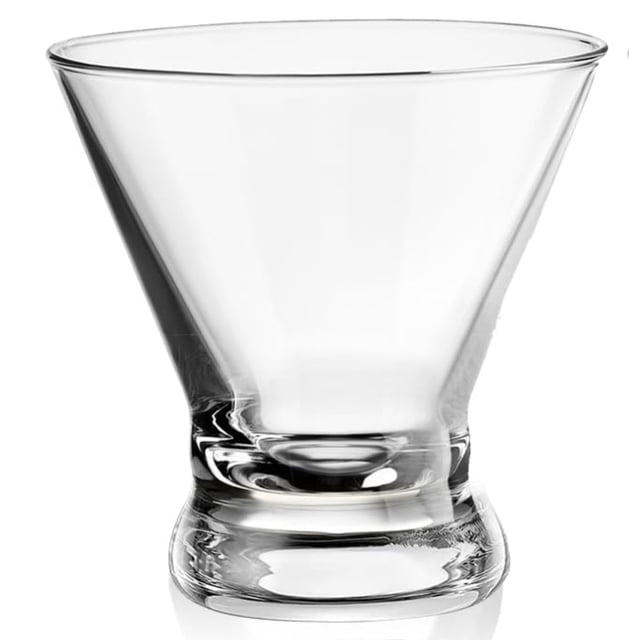 Juego de 6 Vasos de Vidrio para Martini 270 Ml Stovmex
