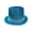 Light blue, variant on Glittering Ceremony Hat Masquerades Party Hat Roleplay Costume Hat Festival Prop