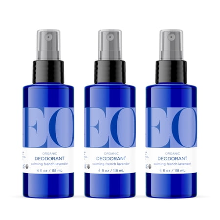 Eo Organic Deodorant Spray, 4 Ounce (Pack Of 3), French Lavender, Organic Plant-Based, Botanical Extracts.