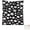 Jack-o-lantern, variant on DIY Coloring Blanket, Coloring Blanket for Adults Flannel 47x55 In - DIY Doodle Art & Customizable Throw for Halloween Decor & Couch