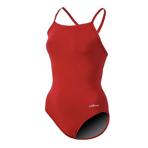Dolfin 111VB Reliance Team Solid V-Back-Red-22