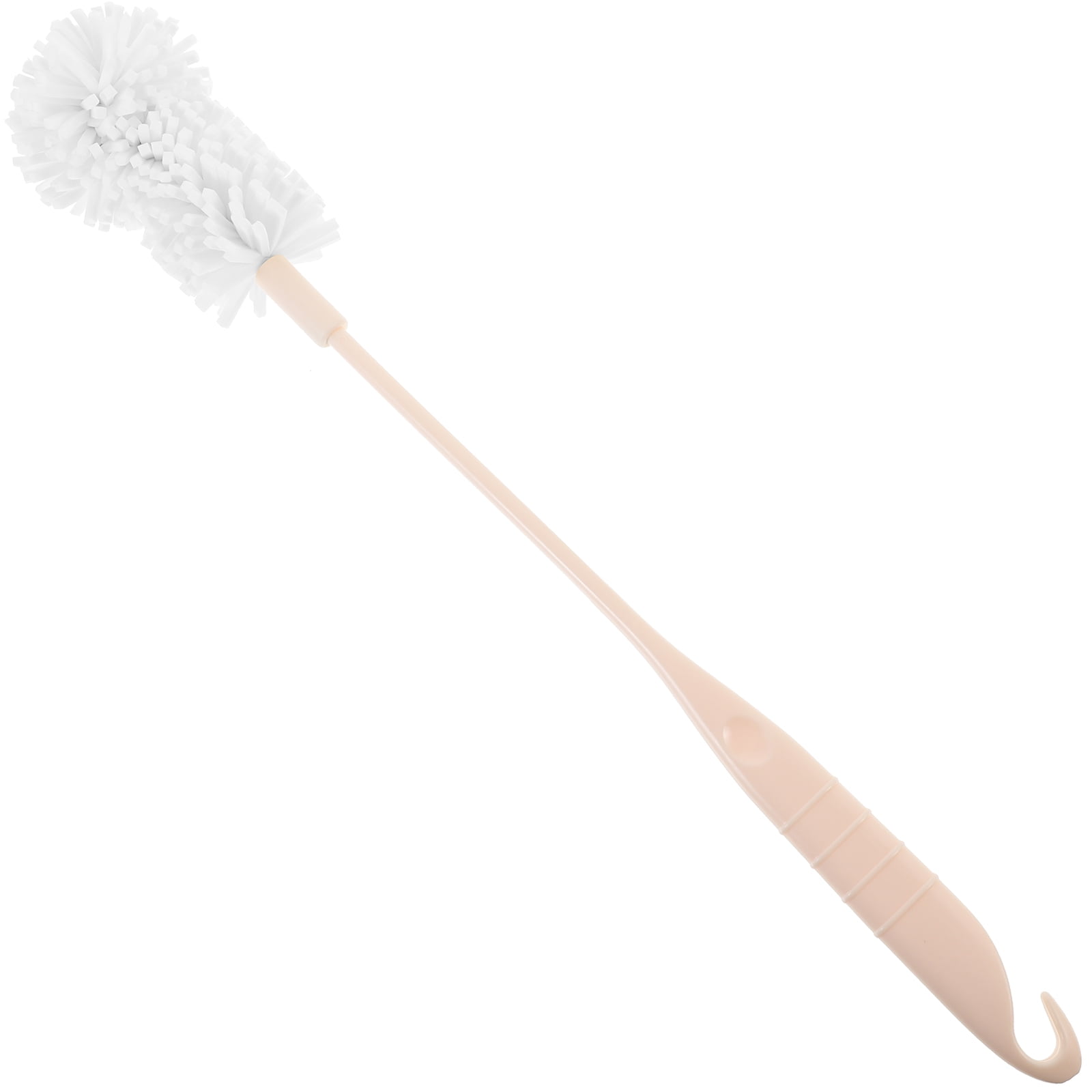 ELAYARD Long Handle White Sponge Bottle and Cup Cleaning Brush for Home Use 1Pc