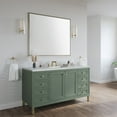 thumbnail image 6 of James Martin Vanities 305-V60s-3Enc Chicago 60" Free Standing Or Wall Mounted Single Basin, 6 of 7