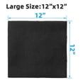thumbnail image 2 of 4 Pack Microfiber Gun Cleaning Cloth, 12"x12" Lint Free Gun Cleaning Rags, Reusable Microsuede Cleaning/Polishing Wipes Towels for Firearms, Knives and Scopes (Gray), 2 of 5