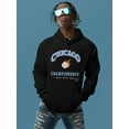 thumbnail image 2 of Chicago Baseball Style Hoodie Men -Image by Shutterstock, Male 3X-Large, 2 of 4