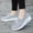 Grey, variant on YOUYEDIAN Orthopedic Shoes for Women Arch Support Non Slip Slip on Sneakers Lightweight Knitted Mesh Stretch Walking Shoes Soft 2026 Foam Shoes (White)