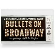 Bullets on Broadway Murder Mystery Party Game for 3-20 Players | Play In-Person or Virtually | Broadway-Themed Game Fun for Ages 13+ | USB Loaded with Printable Game Files | Play Multiple Times
