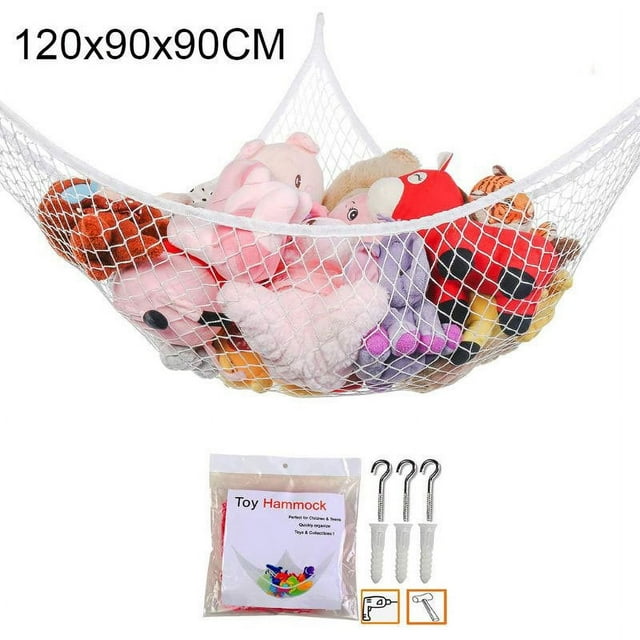 Household Storage Hammock for Baby Stuffed Animal Jumbo Toy Durable Washable.