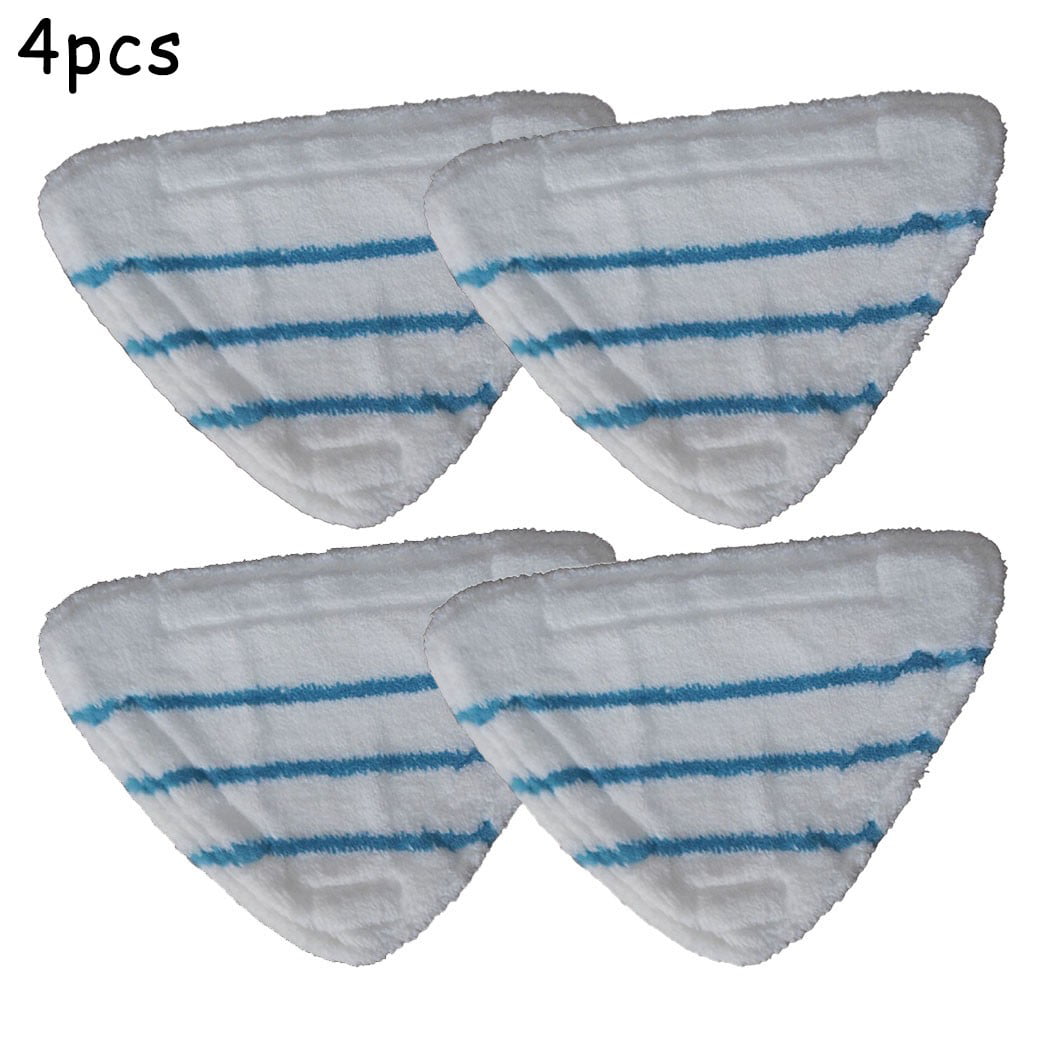 4 x Microfibre Floor Cover Pads for BELDRAY 5-in-1 and 9-in-1 Steam Cleaner Mop 