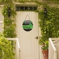 thumbnail image 5 of St. Patrick's Day Shamrock Door Sign, Welcome Door Hanger Door Decoration Door Wreath Front Door Wreath, 5 of 7