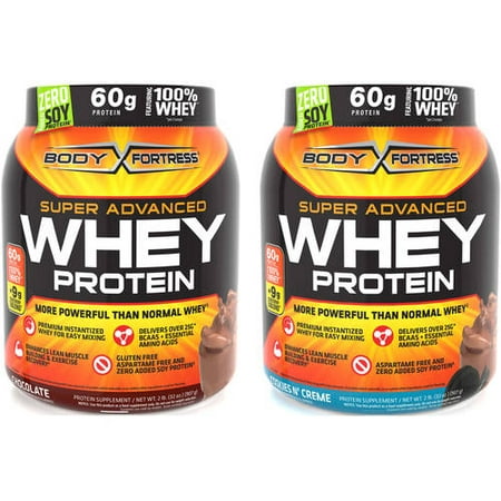 Body Fortress Super Advanced Whey Protein Value Bundle-Pick (Best Value Protein Powder Uk)