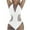 White, variant on Inleife One Piece Swimsuits for Women Women's Retro Bow Solid Color Swimsuit Conservative Jumpsuit Bodysuit Swimsuit White M