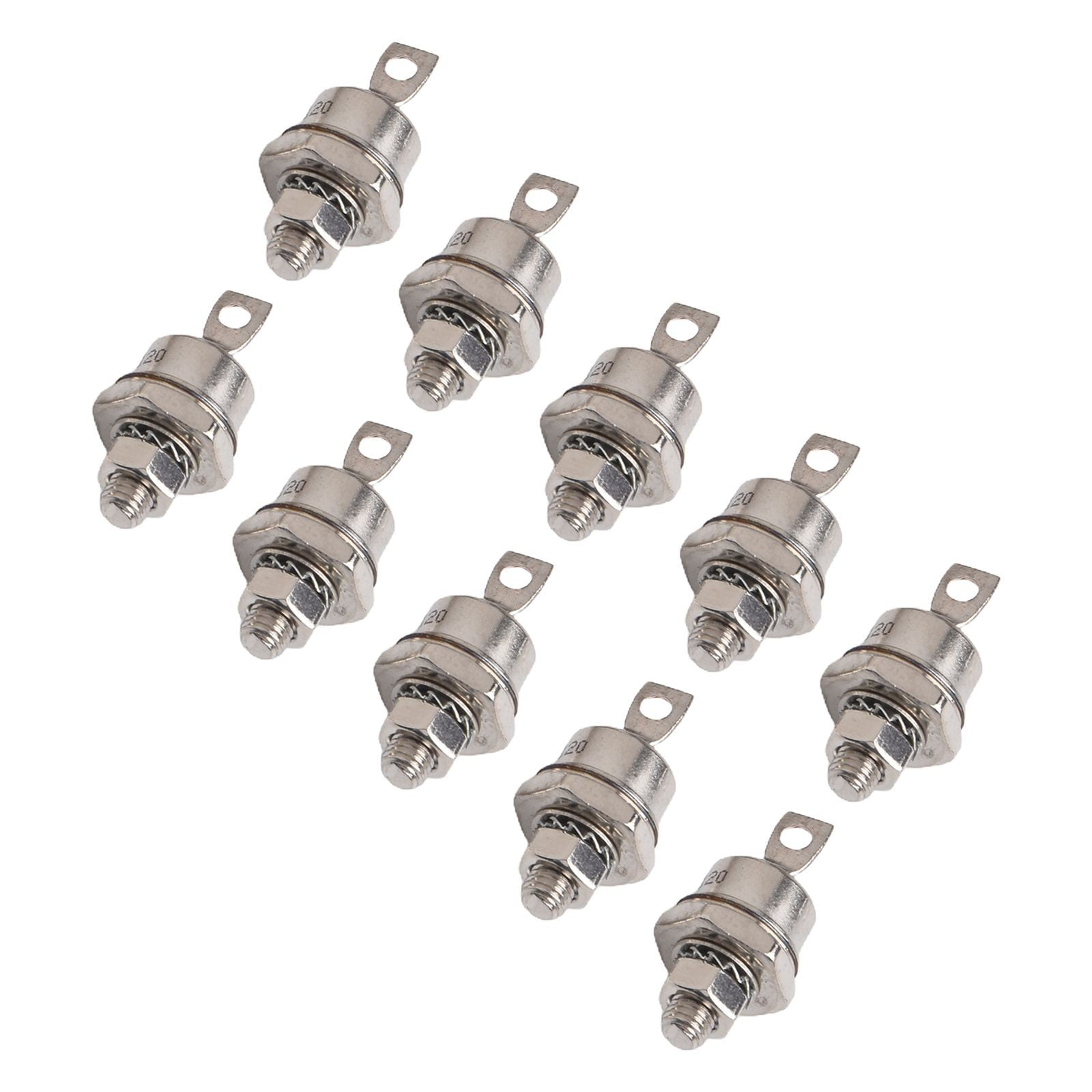 5set Spiral Rectifier Diodes 5pcs 70HFR120 With 5pcs 70HF120 For Battery Charging/Motor Control 70HFR120/70HF120 For Converters