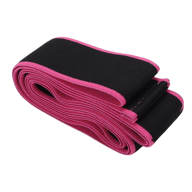 Bandas De Resistencia Para Fitness, Banda Elástica De Ejercicio De 8 Secciones Para Estiramiento Y Yoga, Color Rosa