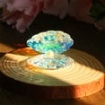 thumbnail image 5 of Dalrosia Crystal Glass Figurines Reflective Sea Shell with an Artificial Pearl for Home Decor Wedding Gift, 5 of 7