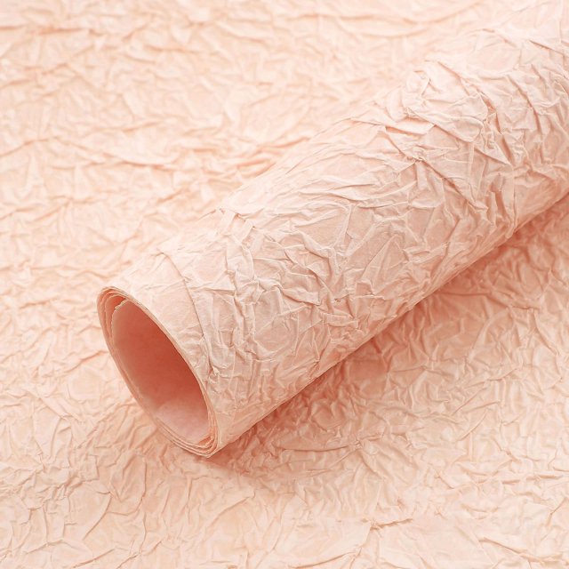 Envoltorio de regalo Ebrima con textura de piedra rosa, 5 unidades, 59 x 59 cm