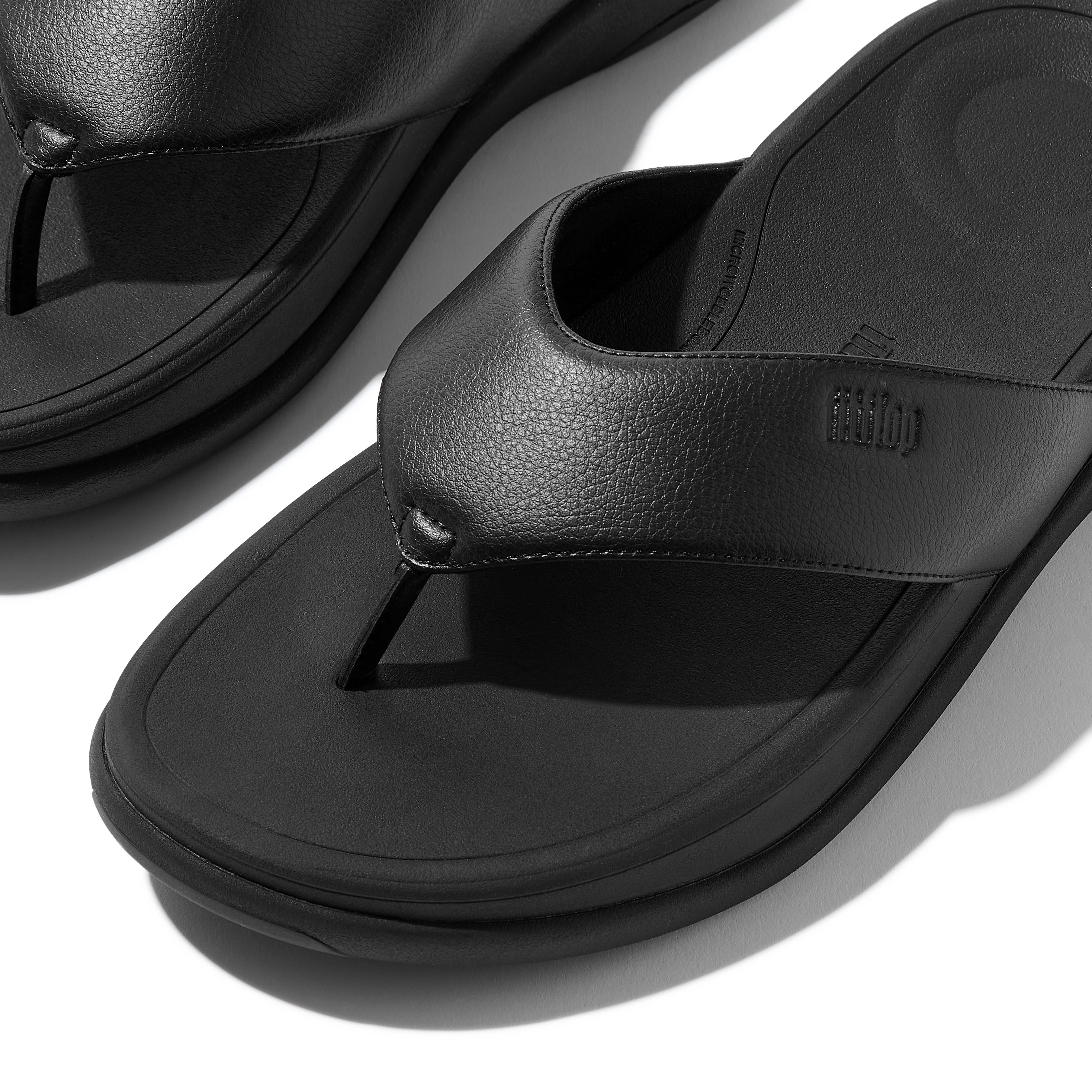 FitFlop Men's F-Mode Go Adjustable Toe Post Flip Flop Sandal