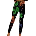 thumbnail image 2 of Bzhegqhd Ladies' St. Patrick's Day Printed Casual Yoga Pants Long Pants, 2 of 8