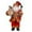 Red Black, variant on 12.6" Santa Claus Decorations, Christmas Standing Figurine Figure Doll Ornaments Gifts for Holiday Party Home Office Table New Year Christmas Decoration Xmas Gifts