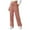 Pink, variant on lmcalzta Womens Sweatpants Corduroy Drawstring High Waisted Casual Joggers Workout Gym Athletic Trousers with Pockets