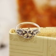 thumbnail image 4 of LeCalla 925 Sterling Silver Hypoallergenic Angel Wings Heart Rings for Women (Size - 8), 4 of 8