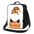 thumbnail image 1 of Fotbe Autumn Gnomes Lonchera Bolsa de Almuerzo para Hombres y Mujeres, Lonchera de Gran Capacidad, Bolsa de Almuerzo Reutilizable, Bolsa Térmica Aislante, 1 of 7