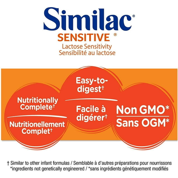 Similac sensitive 新品未使用7缶セット Similac Sensitive Baby Formula, Non-GMO Lactose Sensitivity