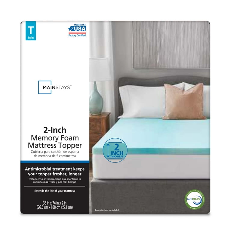 Walmart my pillow mattress topper cheap