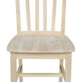 thumbnail image 5 of International Concepts Cafe Wood Dining Chairs, Set of 2, 5 of 11