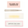 No MoUnibrow Portable Brow Wax Kit, 24 Strips