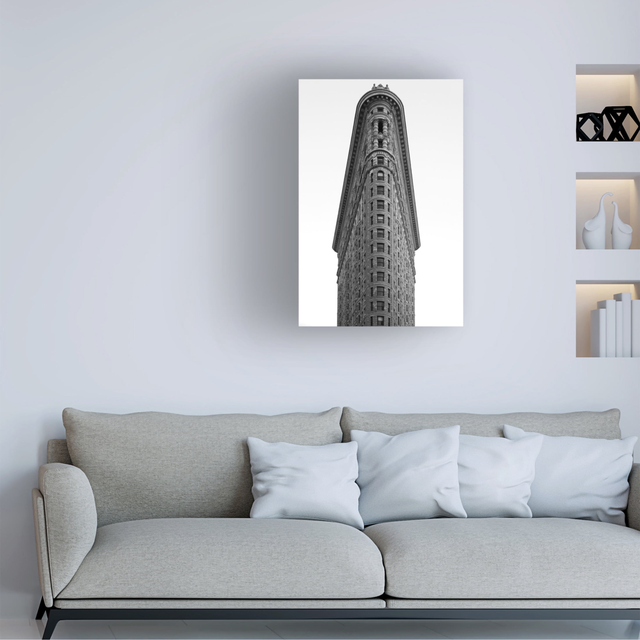 Trademark Fine Art Shot by Clint Down Town Canvas Wall Art
