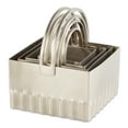 thumbnail image 3 of Biscuit Cutters - Square Rippled (Set of 4), 3 of 3