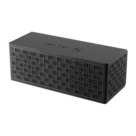 Monoprice Melody Large Bluetooth 3.0 Portable Speaker - Black | 2.5 inch Drivers, 15 Hour Battery Life, 32ft Wireless Range, Compatible With Apple, Android, Samsung, Smartphones And (Best Battery Life Smartphone Under 20000)