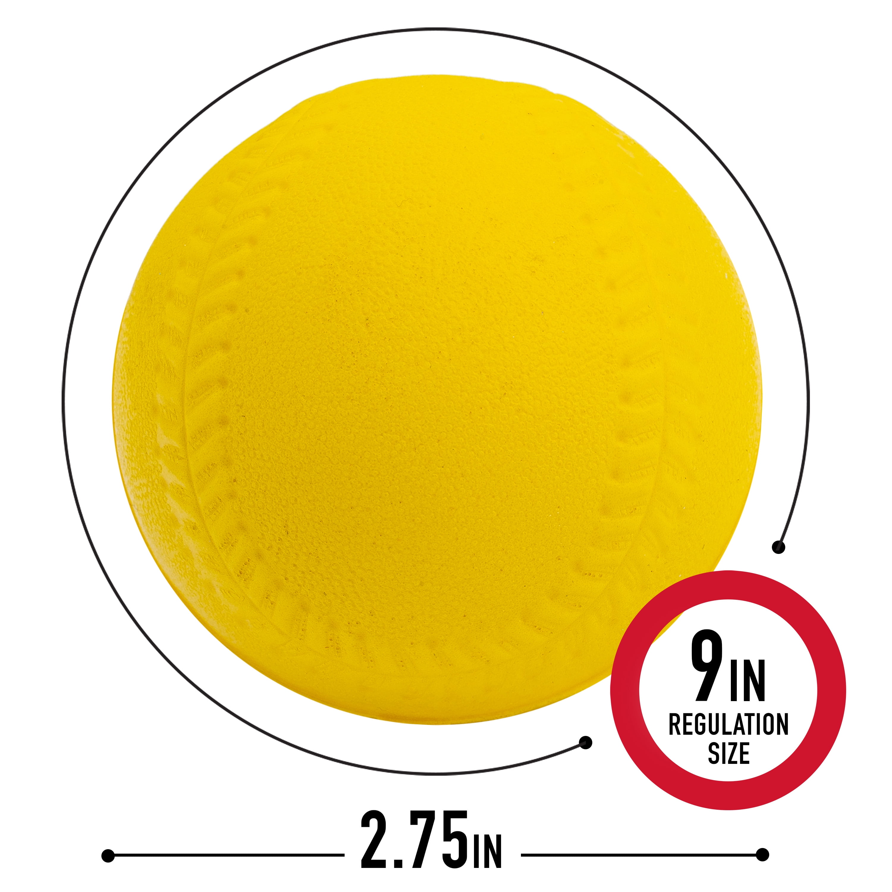 Franklin Sports XT Batting Tee Replacement Foam Baseballs