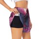thumbnail image 1 of Balery Astronaut Riding Fiery Horse Pantalones cortos deportivos para mujer con forro y dos bolsillos, elásticos, para entrenamiento, gimnasio, yoga-Medium, 1 of 7
