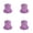 Purple 4 PCS, variant on 4 Pack Neck Gaiter Face Covering Gator Mask Bandana Cooling Mask for Outdoor Protection
