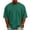 Dark Green, variant on GrmtClth Mens Shirts Casual Short Sleeve Top Classic Knit -Neck T-Shirts Trend Solid Color Clothing White S
