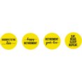 thumbnail image 2 of Darling Souvenir 190 Pcs Retirement Party Theme Stickers for chocolate Candy Labels-Yellow, 2 of 2