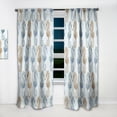 thumbnail image 2 of DESIGN ART Designart 'Sea horse couple in deep sea' Coastal Curtain Single Panel 52 in. wide x 90 in. high - 1 Panel 90 Inches, 2 of 5