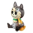 thumbnail image 2 of Ebros Gift Furrybones Big Bad Wolf Figurine 3.5"H Hooded Wolfgang Costume Skeleton Monster Sculpture Decor Collectible, 2 of 4
