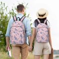 thumbnail image 6 of Daiia Butterfly Vintage Canvas Backpack for Men and Women ,Hiking Backpack,Travel Laptop Bag for School,Large Capacity Backpack, 6 of 8
