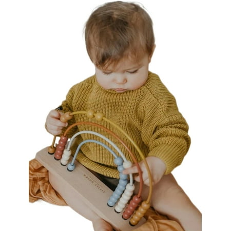 

Newborn Baby Boy Girl Cable Knit Sweater Jumper Toddler Kid Long Sleeve Crew Neck Pullover Top