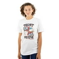thumbnail image 3 of Tootsie Pop Mr Owl Kanji Trust No One Men's Graphic T Shirt Tees Brisco Brands S, 3 of 6