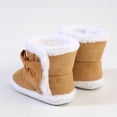 thumbnail image 4 of Zecgelong Baby Shoes Comfortable Soft Sole Boots Fashion Warm Baby Toddler Cotton Boots Waterproof Baby Boots‌ 12-15 Months, 4 of 5
